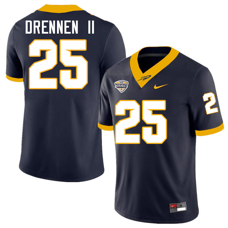 Mike Drennen II Toledo Jersey,Toledo Rockets College Football Jersey Youth College-Navy